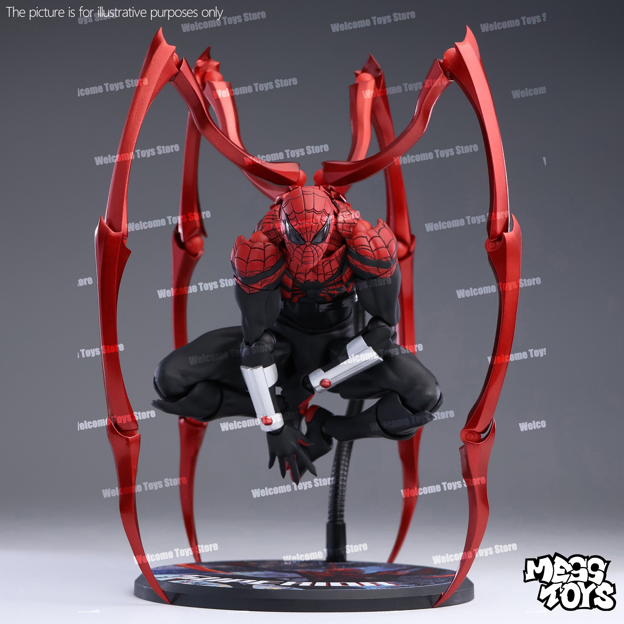 In Stock Mess Toys Superior Sp - مراجعة Model Kit Spiderman وسعره