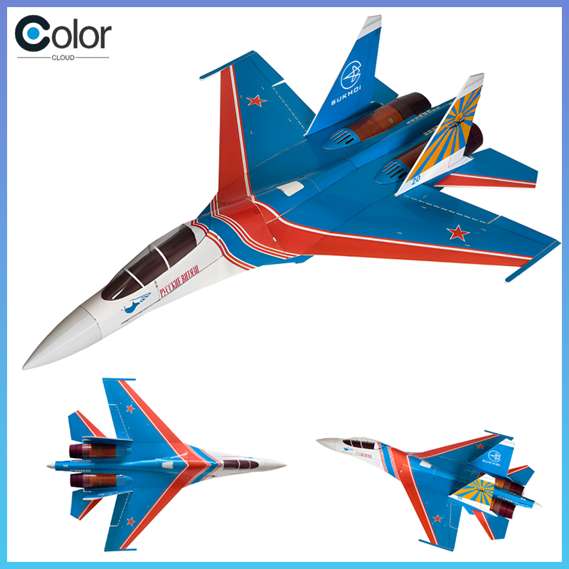Su-27 Ducted Fan Rc Fighter Du - مراجعة Model Kit Jet وسعره