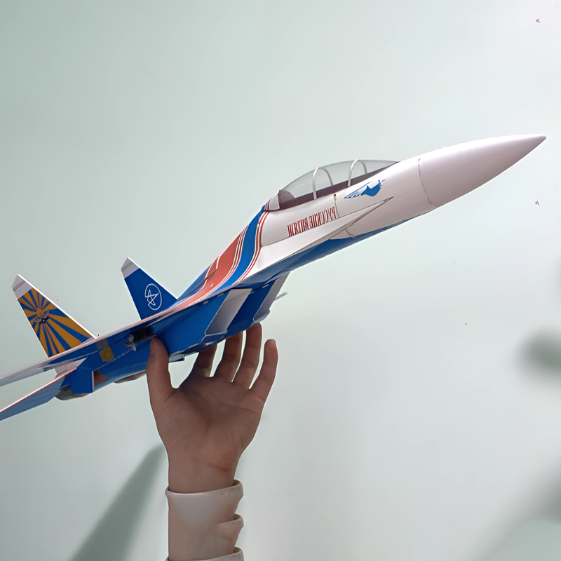 Su-27 Ducted Fan Rc Fighter Du - مراجعة Model Kit Jet وسعره