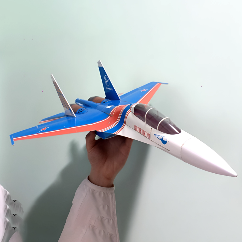 Su-27 Ducted Fan Rc Fighter Du - مراجعة Model Kit Jet وسعره