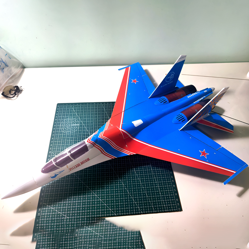 Su-27 Ducted Fan Rc Fighter Du - مراجعة Model Kit Jet وسعره