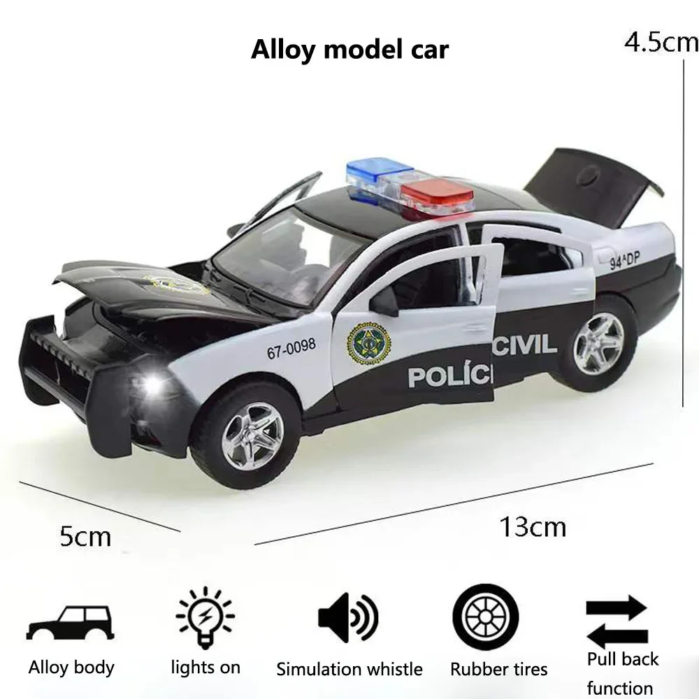 1:32 Alloy Dodge Charger Polic - مراجعة Model Kit Dodge Charger وسعره