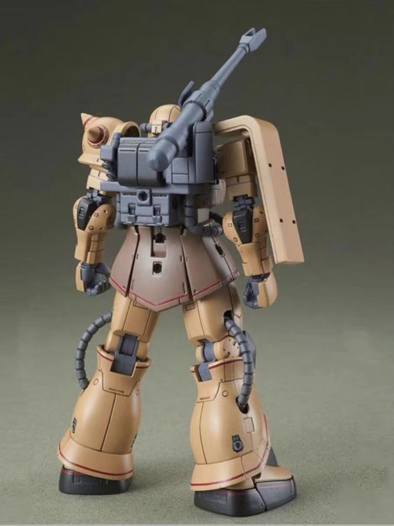 Hg 1/144 Gto Ms-06c-6/R6 Zaku  - مراجعة Model Kit Zaku وسعره