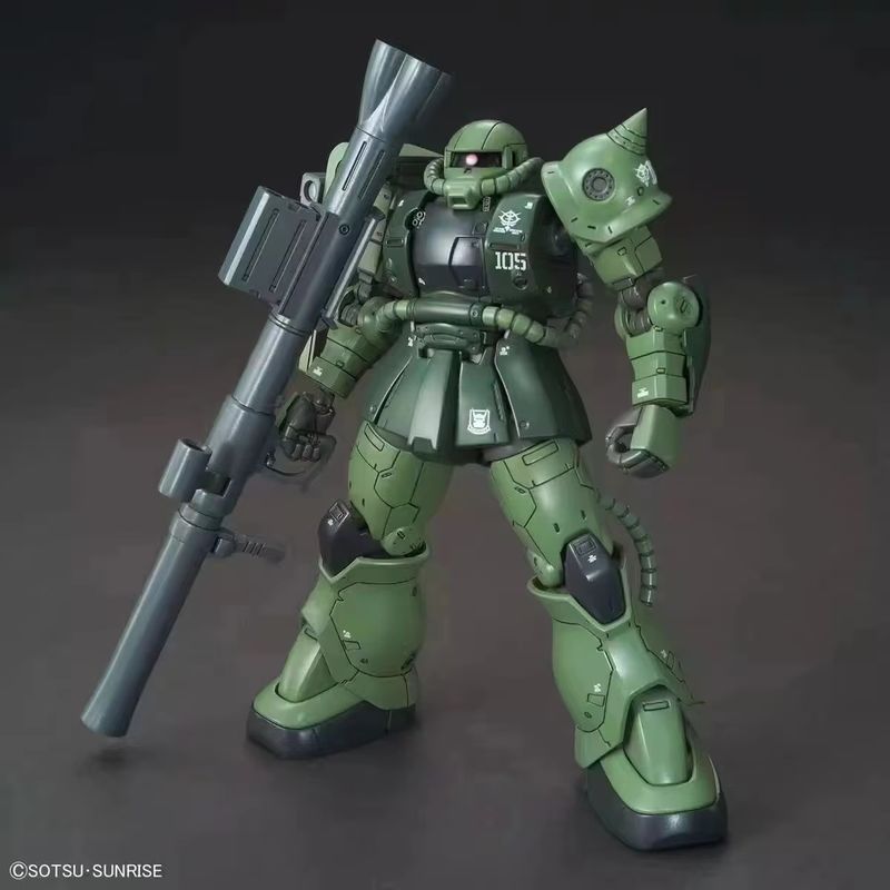 Hg 1/144 Gto Ms-06c-6/R6 Zaku  - مراجعة Model Kit Zaku وسعره