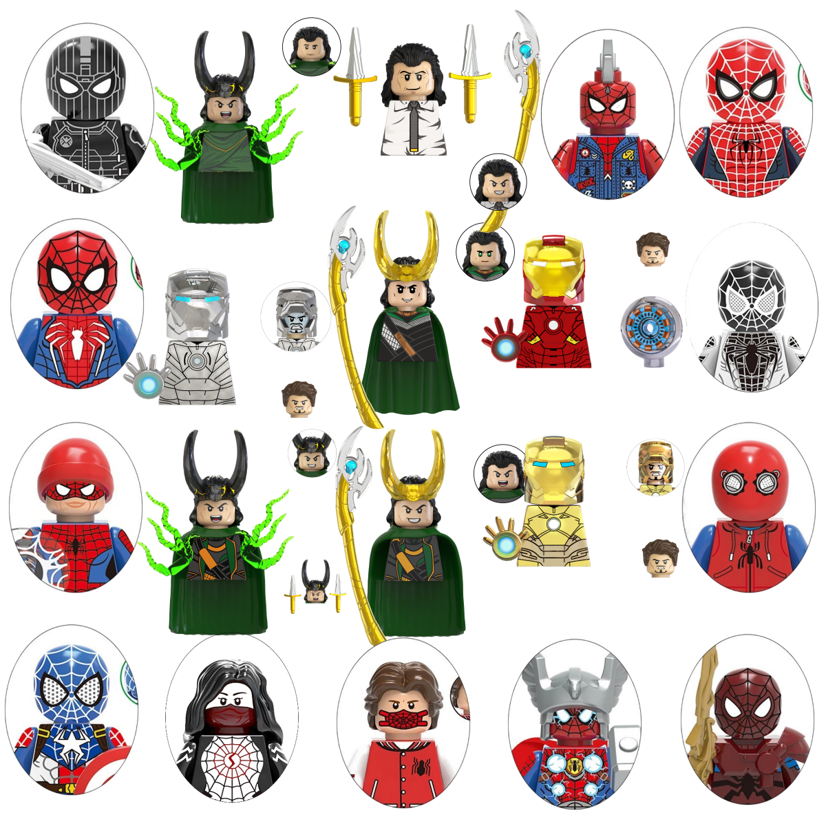 Blind Box Mini Building Blocks - مراجعة Model Kit Iron Man وسعره