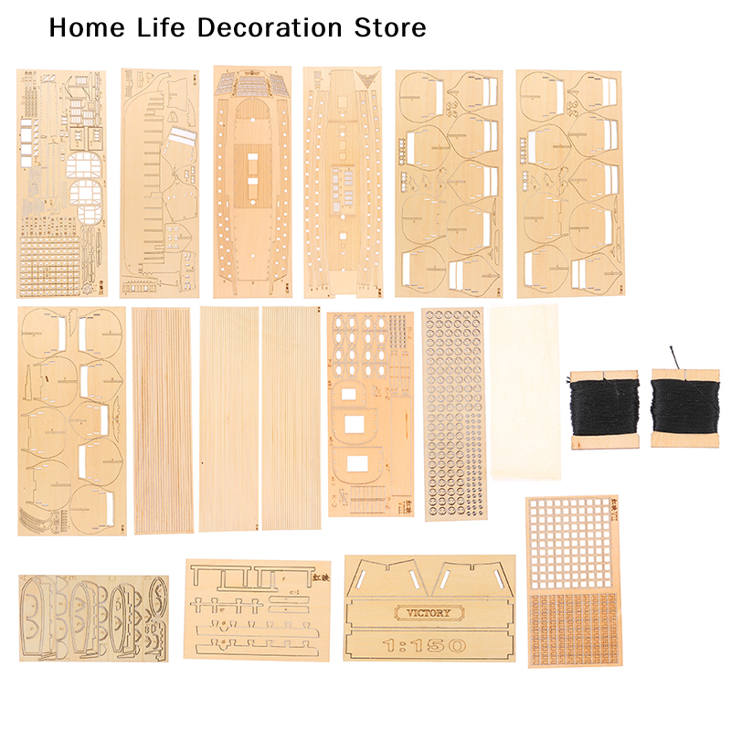 DIY 3D Wooden Puzzles HMS Vict - مراجعة Model Kit Hms Victory وسعره