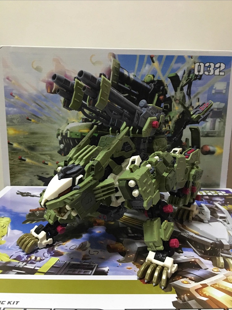BT Building Blocks ZOIDS RZ-04 - مراجعة Model Kit Keroro وسعره