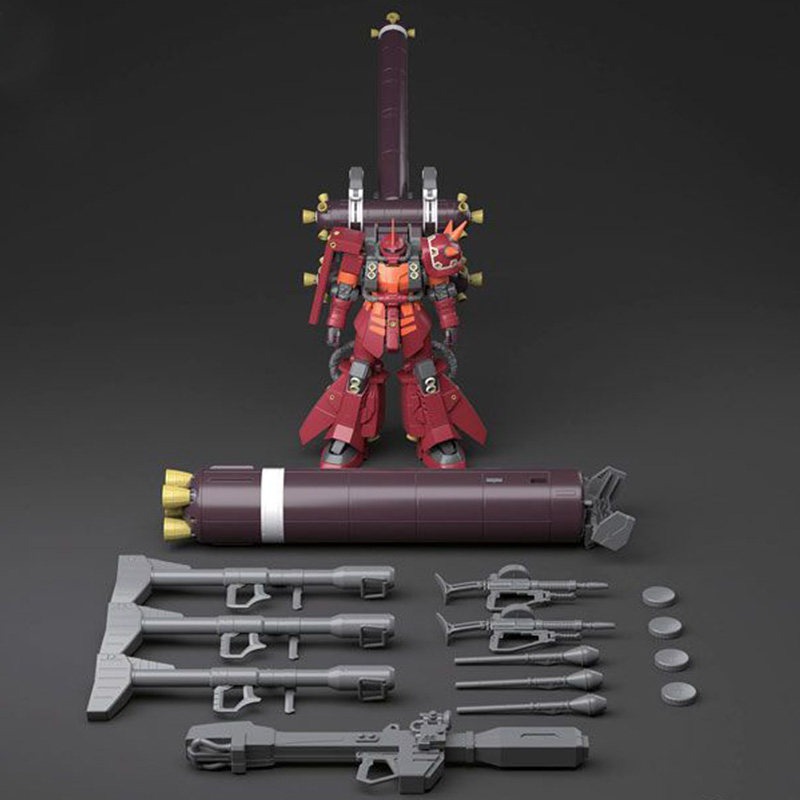 In Stock Bandai MG 1/100 MS-06 - مراجعة Model Kit Zaku وسعره