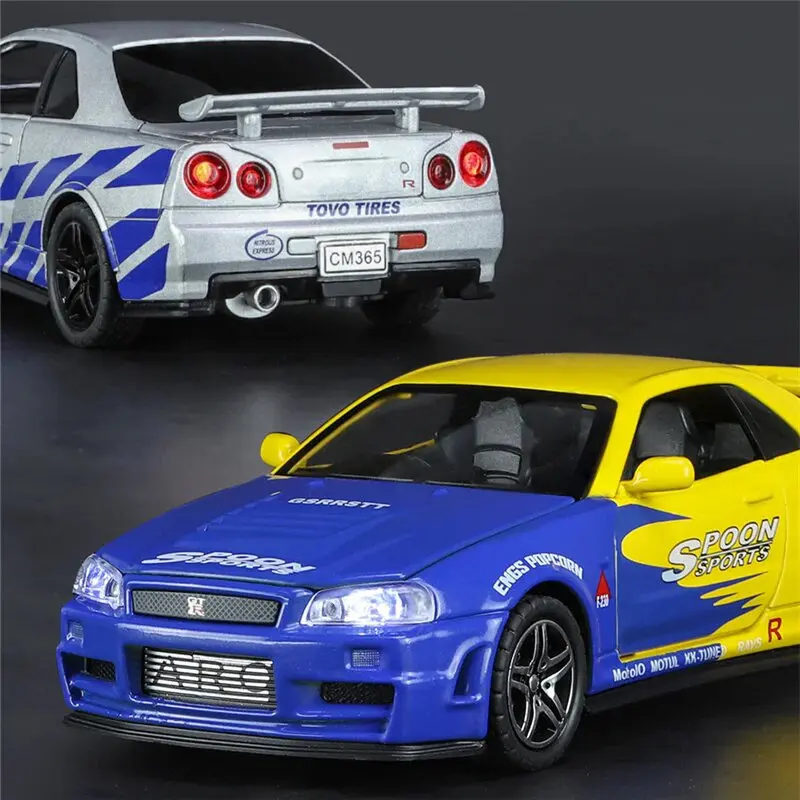 1:32 Nissan Skyline Ares GTR R - مراجعة Model Kit Nissan Skyline وسعره