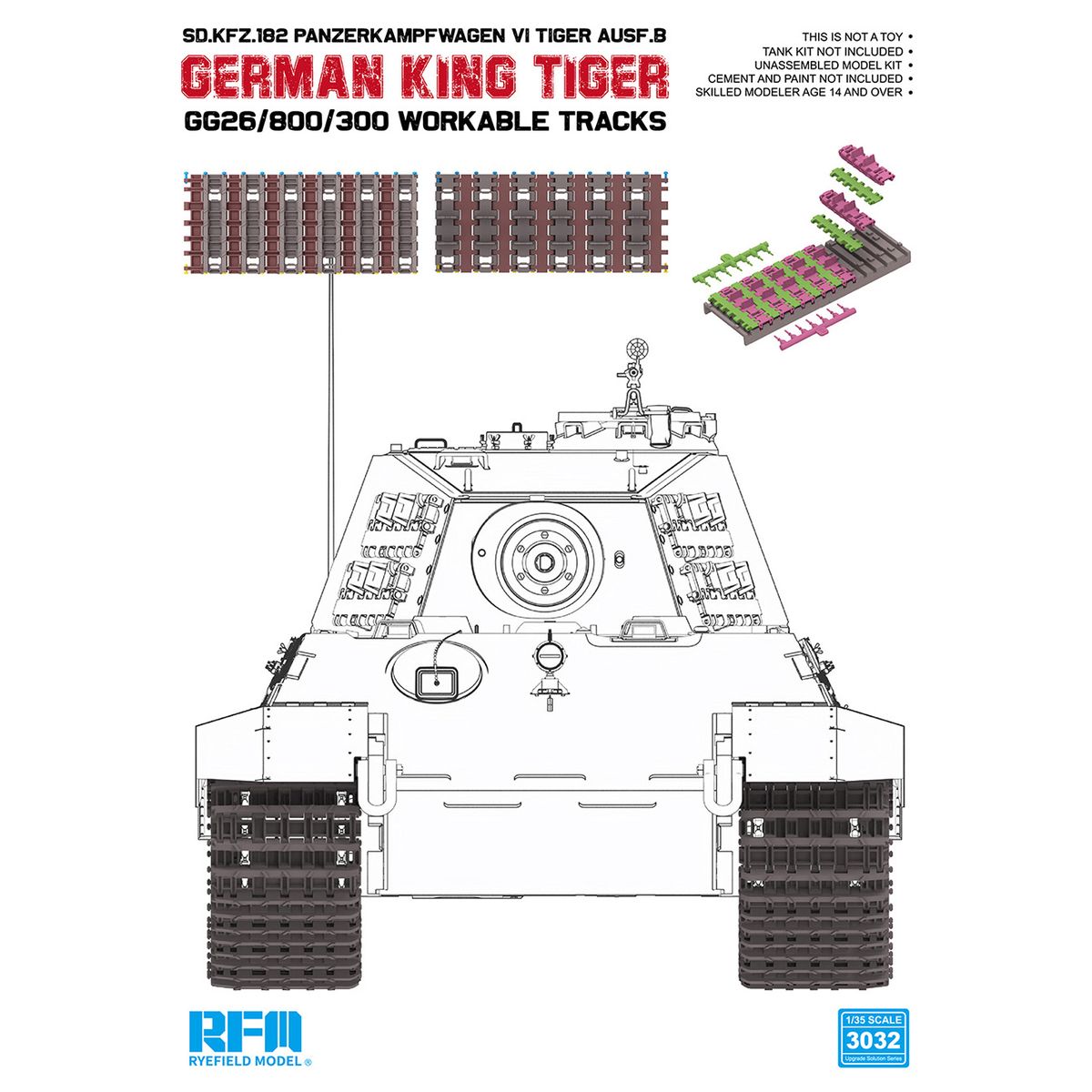 RYEFIELD MODEL RFM RM-3032 1/3 - مراجعة Model Kit Rg وسعره
