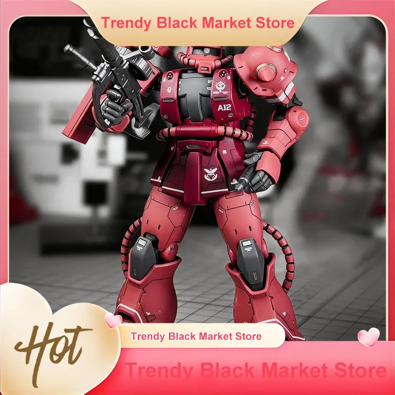 GTO Char's Zaku HG 1/144 Mech  - مراجعة Model Kit Zaku وسعره