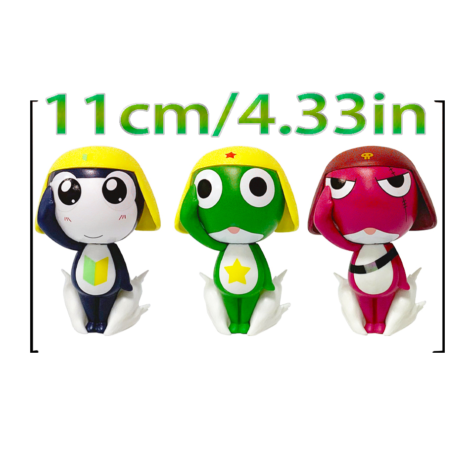 11cm Keroro Gunso Anime Figure - مراجعة Model Kit Keroro وسعره