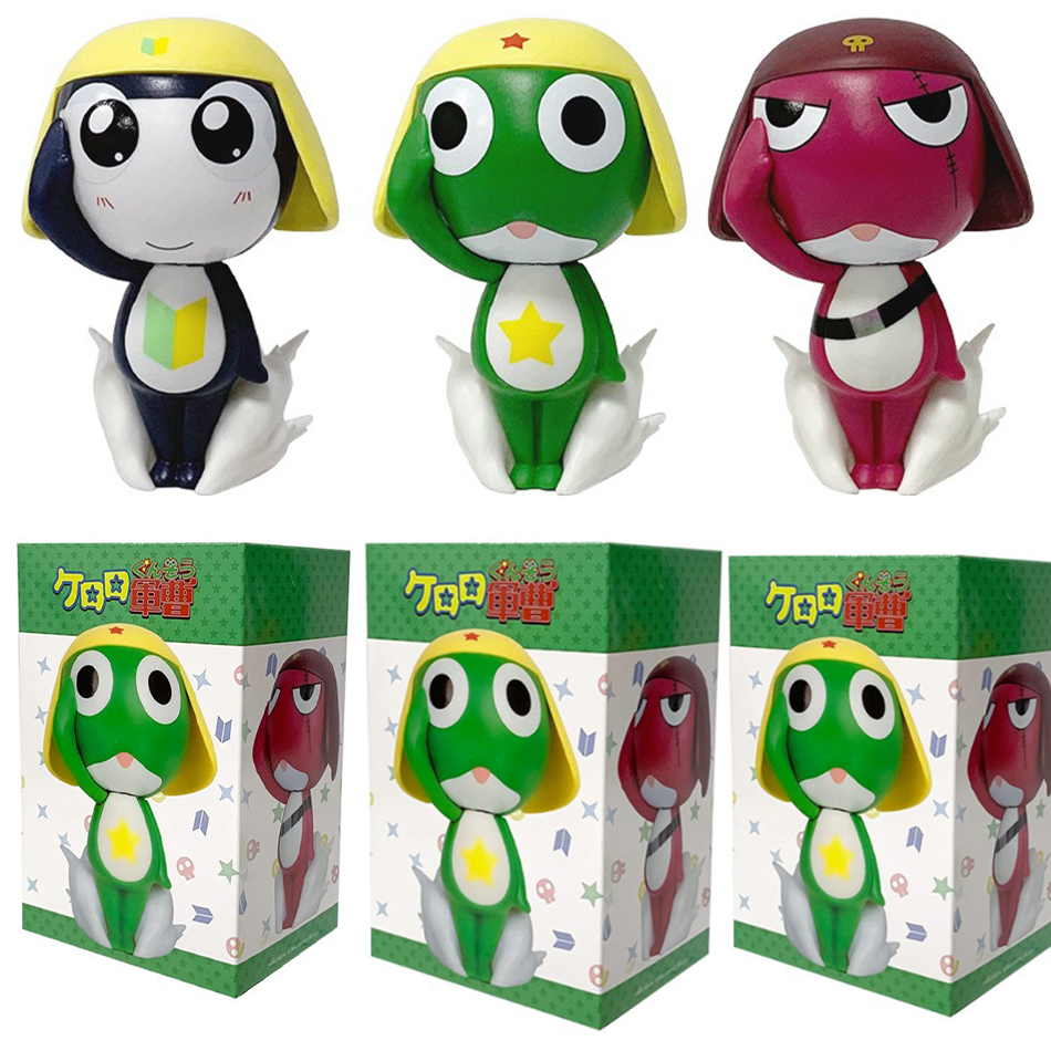 11cm Keroro Gunso Anime Figure - مراجعة Model Kit Keroro وسعره