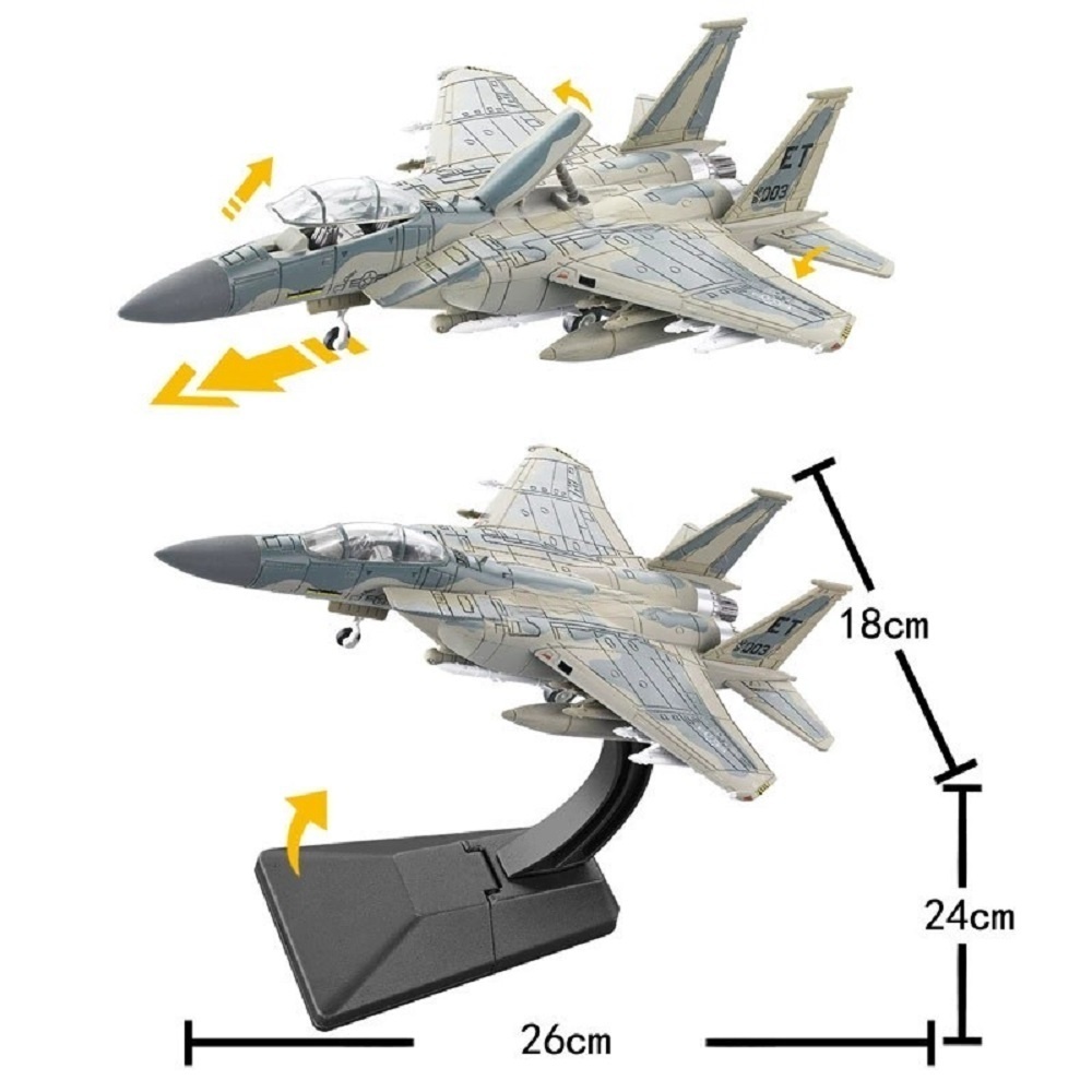New 1/72 F-15 Eagle Quick Buil - مراجعة Model Kit Jet وسعره