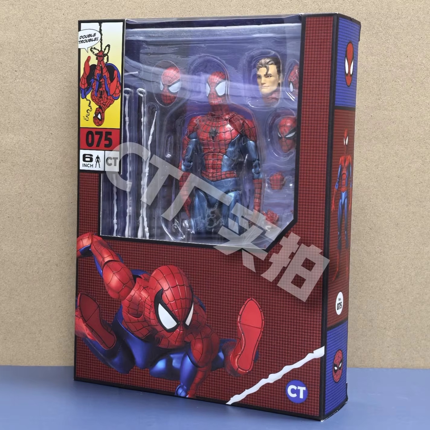 Genuine Ct Toys Spider-Man Maf - مراجعة Model Kit Spiderman وسعره
