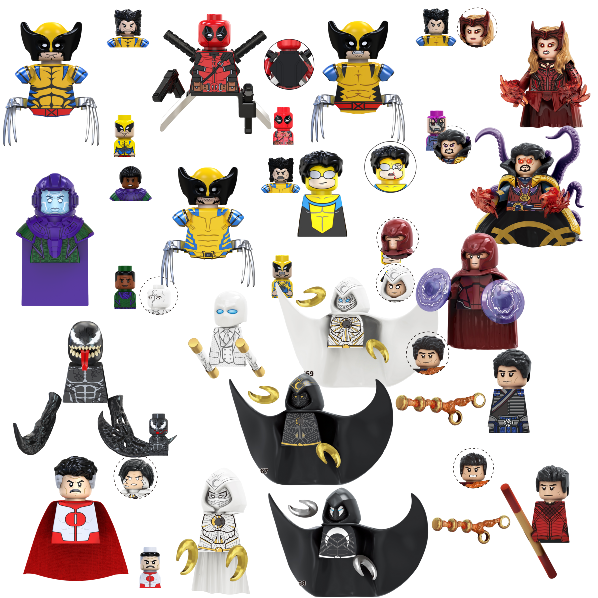 Blind Box Mini Building Blocks - مراجعة Model Kit Iron Man وسعره