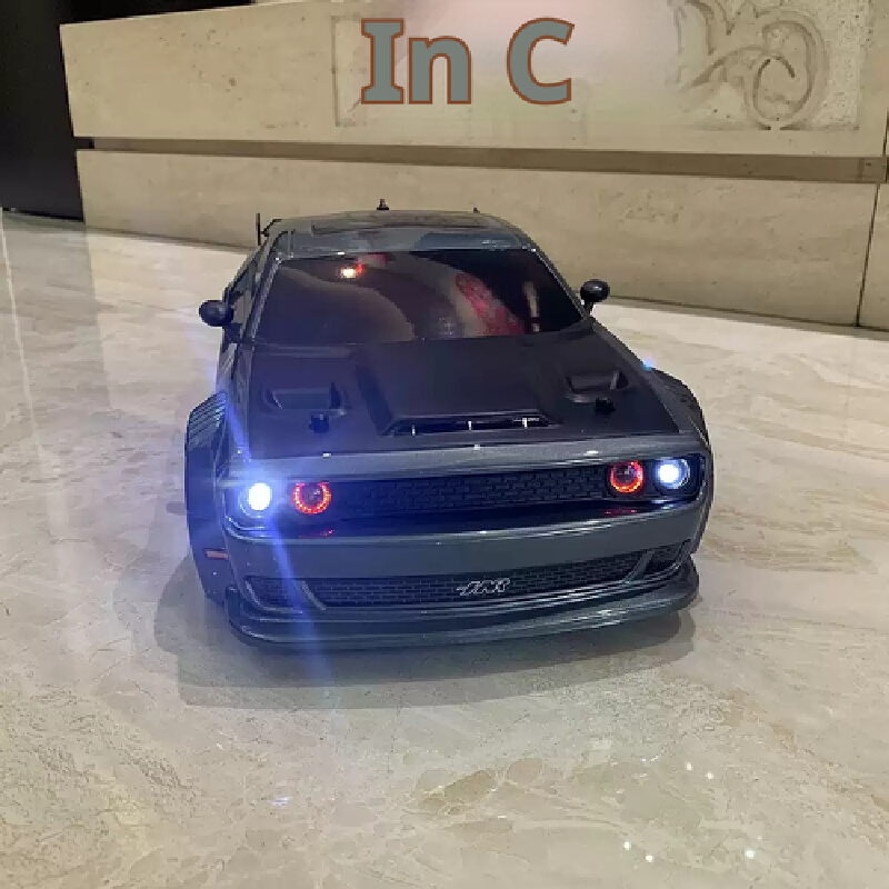 HNR H9802 RC Cars 1/10 Scale D - مراجعة Model Kit Dodge Charger وسعره