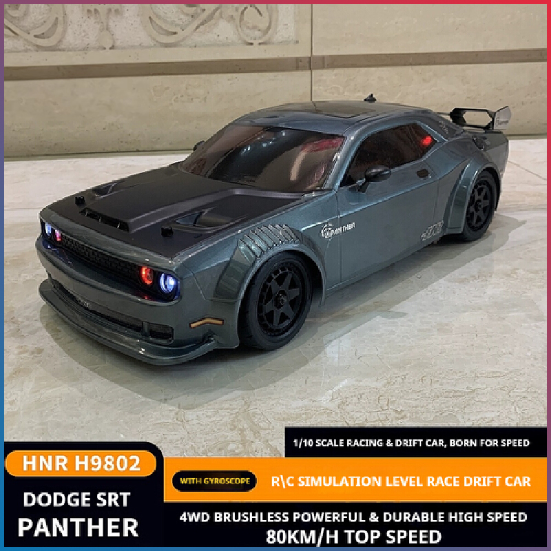 HNR H9802 RC Cars 1/10 Scale D - مراجعة Model Kit Dodge Charger وسعره