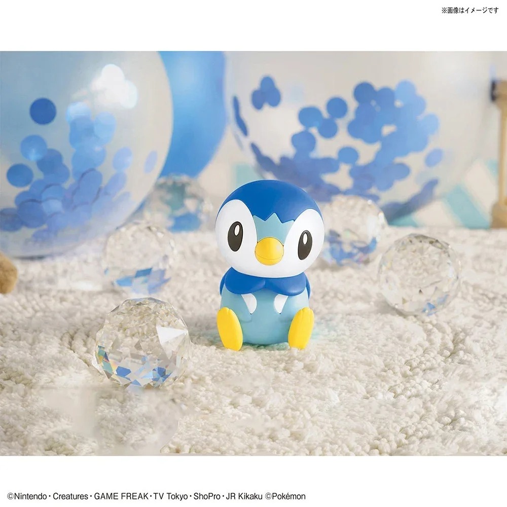 Bandai Original Pokemon Figure - مراجعة Model Kit Quick Piplup وسعره