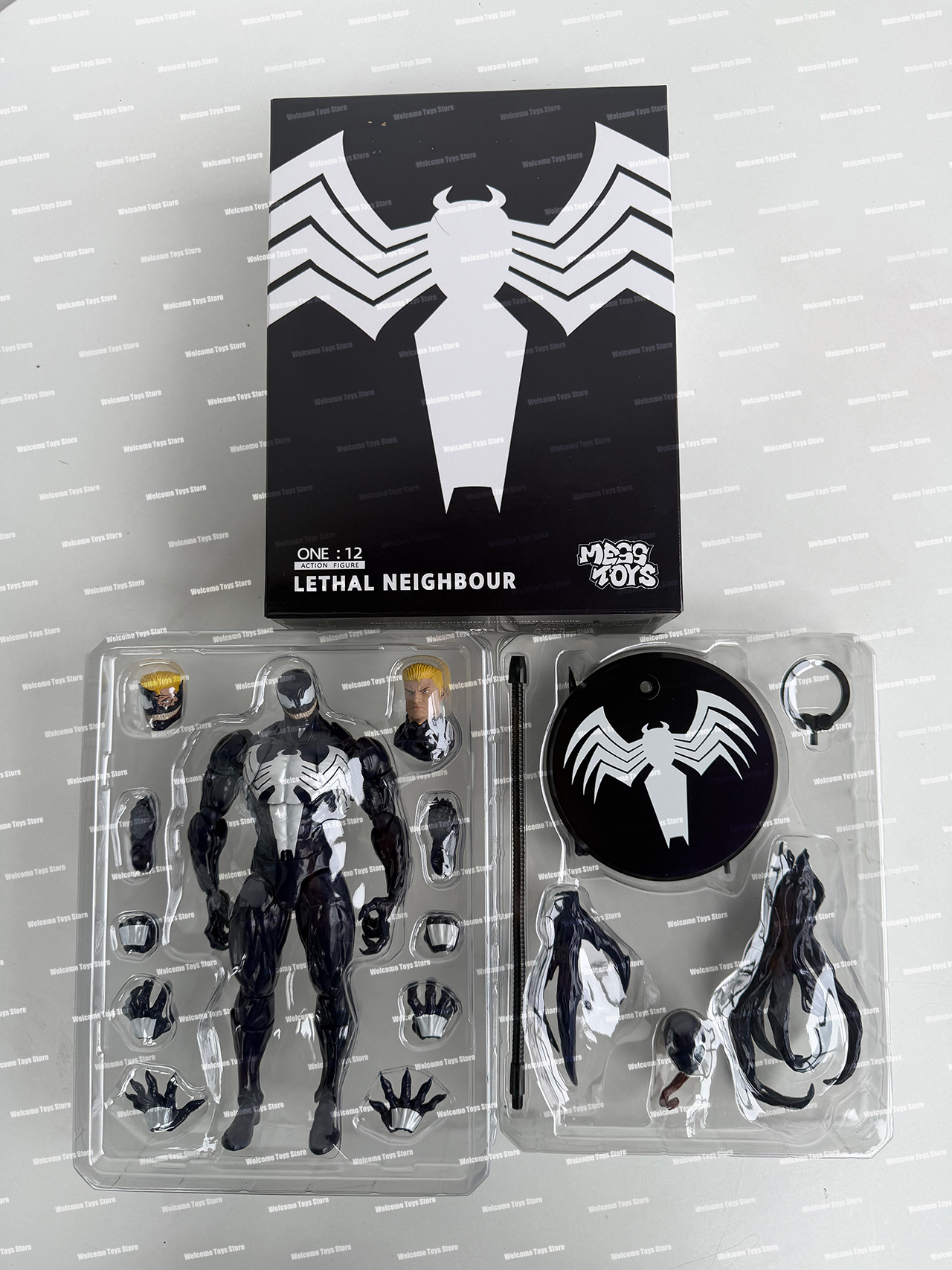 NEW Mess Toys Lethal Neighbor  - مراجعة Model Kit Spiderman وسعره